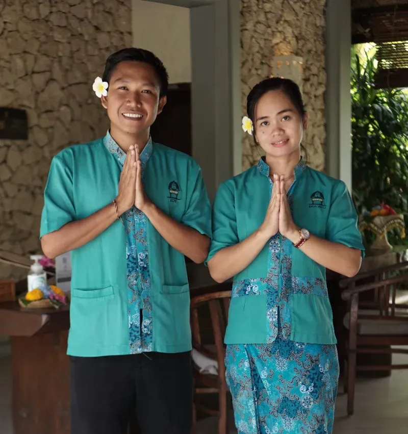 Naya Gawana team welcoming guests